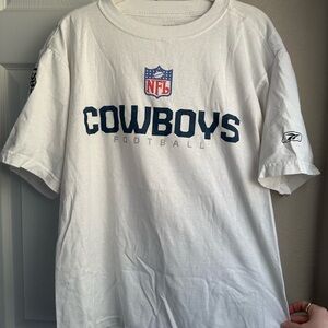 Reebok NFL Cowboys Men’s White T-Shirt